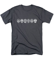 Load image into Gallery viewer, Dia De Los Muertos Tee, Men&#39;s (white on dark colors)