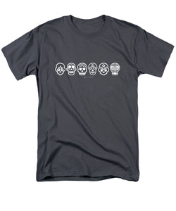 Dia De Los Muertos Tee, Men's (white on dark colors)