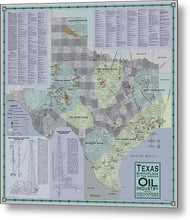 Load image into Gallery viewer, Texas, Birthplace Of The Modern Oil Industry - Metal Print