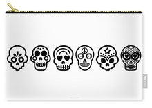 Load image into Gallery viewer, Dia De Los Muertos Carry-All Pouch