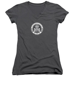 Terlinguastan Navy Tee, Women's V-Neck