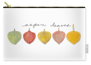 Aspen Leaf Carry-All Pouch