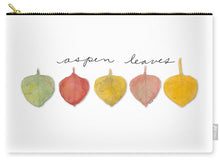 Load image into Gallery viewer, Aspen Leaf Carry-All Pouch