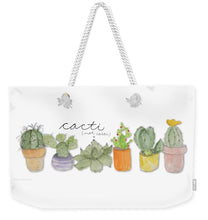 Load image into Gallery viewer, Cacti Weekender Tote Bag