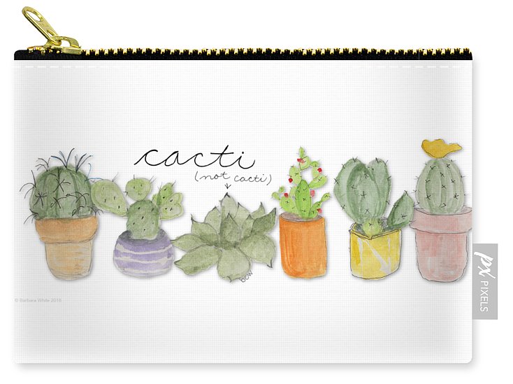 Cacti Carry-All Pouch