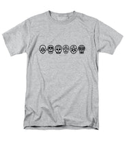 Load image into Gallery viewer, Dia De Los Muertos Tee, Men&#39;s (black on light colors)