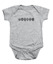 Load image into Gallery viewer, Dia De Los Muertos Tee, Onesie (black on light colors)