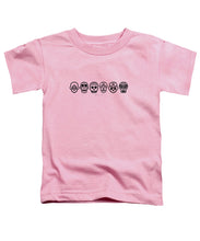 Load image into Gallery viewer, Dia De Los Muertos Tee, Toddler (black on light colors)