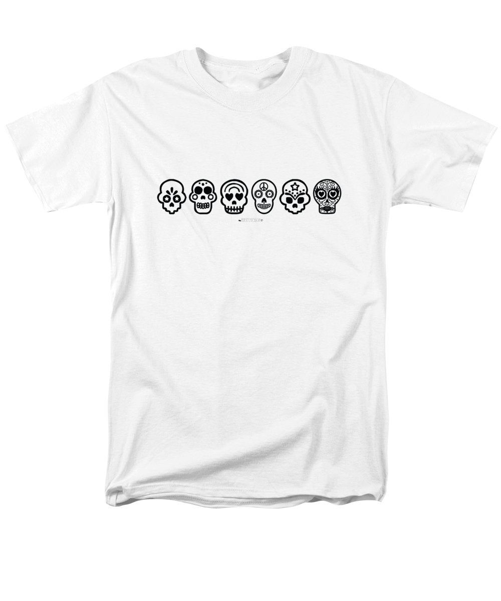 Dia De Los Muertos Tee, Men's (black on light colors)