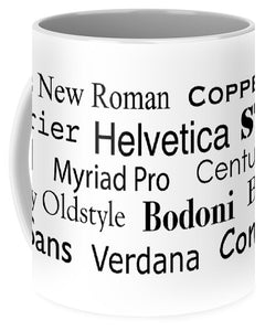 Fonts Mug