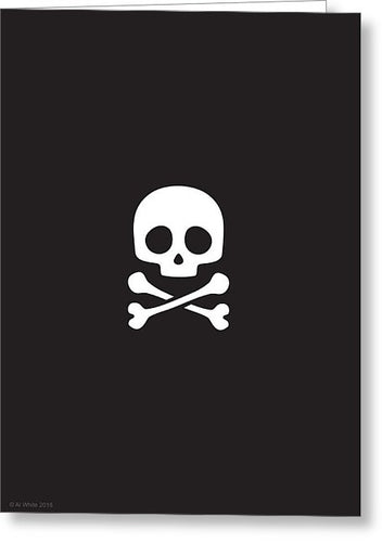 Jolly Roger Greeting Card