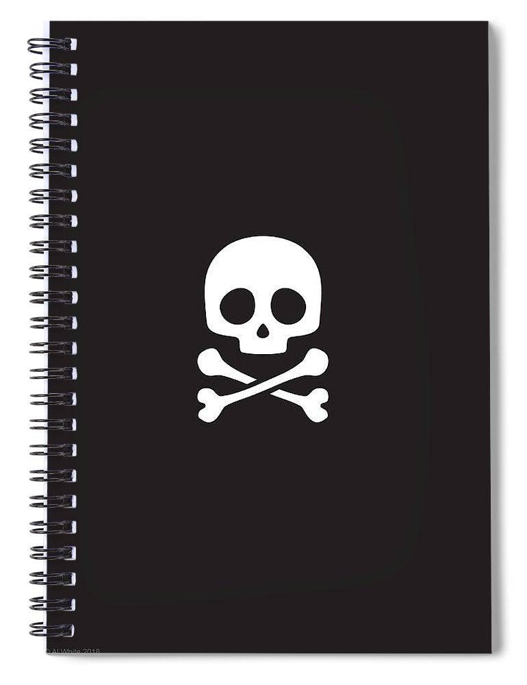 Jolly Roger Spiral Notebook