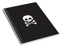 Load image into Gallery viewer, Jolly Roger Spiral Notebook