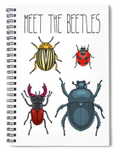 Load image into Gallery viewer, Meet The Beetles Spiral Notebook