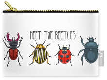 Load image into Gallery viewer, Meet The Beetles Carry-All Pouch