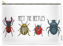 Load image into Gallery viewer, Meet The Beetles Carry-All Pouch