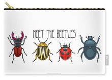 Load image into Gallery viewer, Meet The Beetles Carry-All Pouch