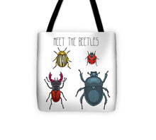 Load image into Gallery viewer, Meet The Beetles Tote Bag