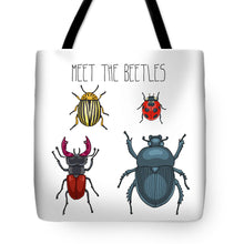 Load image into Gallery viewer, Meet The Beetles Tote Bag