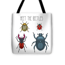 Load image into Gallery viewer, Meet The Beetles Tote Bag