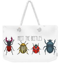 Load image into Gallery viewer, Meet The Beetles Weekender Tote Bag