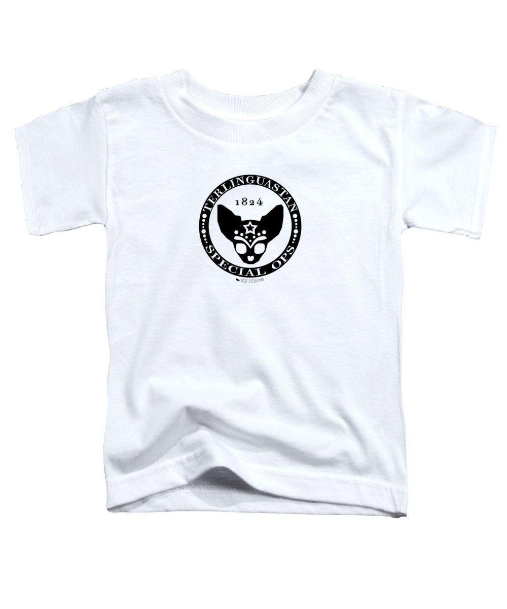 Terlinguastan Special Ops Tee, Toddler, (black on light colors)