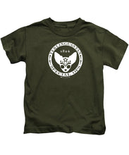 Load image into Gallery viewer, Terlinguastan Special Ops Tee, Kids, (white on dark colors)