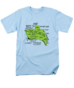 Terlinguastan Map Tee, Men's Regular Fit