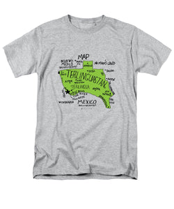 Terlinguastan Map Tee, Men's Regular Fit