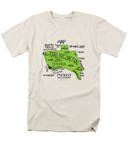 Terlinguastan Map Tee, Men's Regular Fit