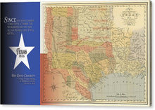 Load image into Gallery viewer, Texas 1836 - Canvas Print