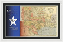 Load image into Gallery viewer, Texas 1836 - Framed Print