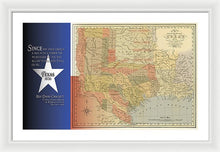 Load image into Gallery viewer, Texas 1836 - Framed Print