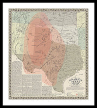 Load image into Gallery viewer, The Comanches And War On The Texas Frontier - Framed Print