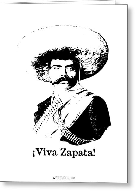 Viva Zapata Greeting Card